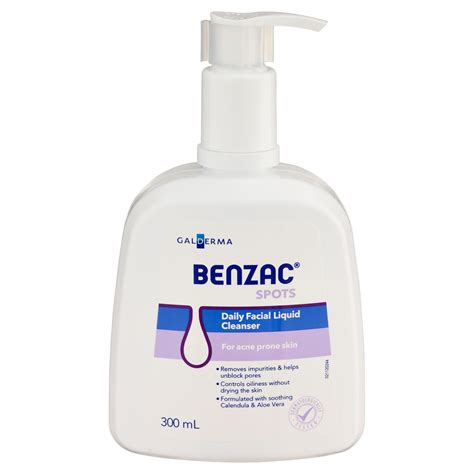 benzac face cream.